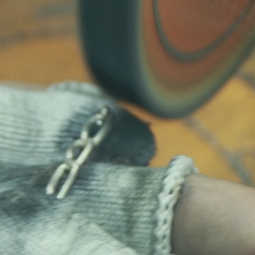 Infinite Chain Bracelet in Silver